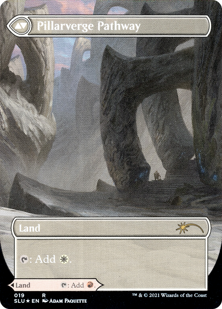 Needleverge Pathway // Pillarverge Pathway (SLU-019) - Secret Lair: Ultimate Edition: (Showcase) (Borderless) Foil