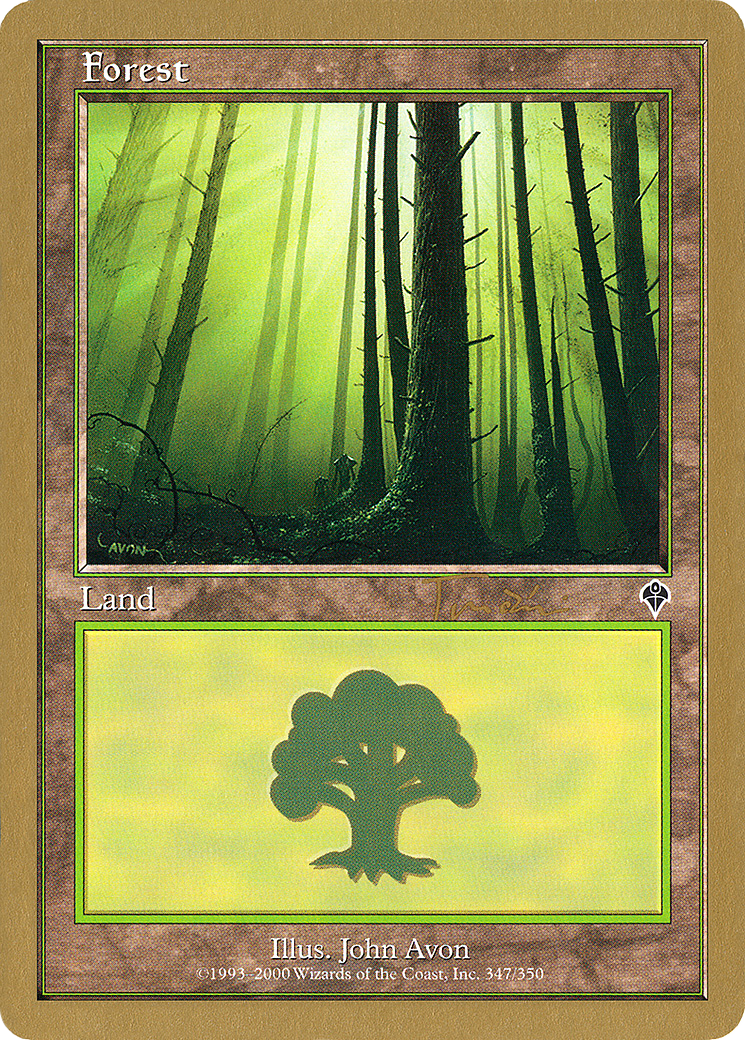 Forest (WCD-JT347) - World Championship Decks 2001