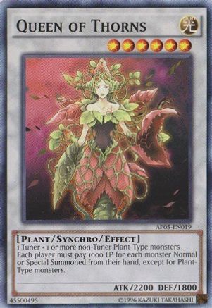 Queen of Thorns (AP05-EN019) - Astral Pack 5 Unlimited