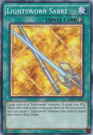 Lightsworn Sabre (AP05-EN023) - Astral Pack 5 Unlimited