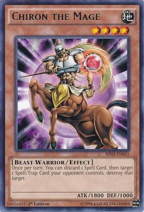 Chiron the Mage (BP03-EN015) - Battle Pack 3: Monster League 1st Edition