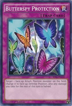 Butterspy Protection (BP03-EN230) - Battle Pack 3: Monster League 1st Edition