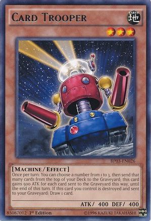 Card Trooper (BP03-EN026) - Battle Pack 3: Monster League 1st Edition