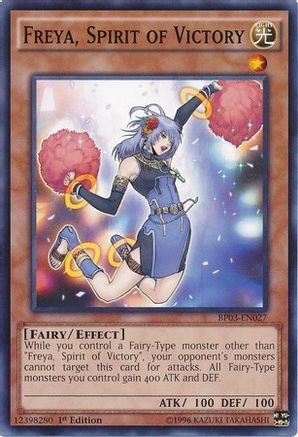 Freya, Spirit of Victory (BP03-EN027) - Battle Pack 3: Monster League 1st Edition