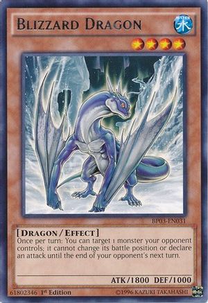Blizzard Dragon (BP03-EN031) - Battle Pack 3: Monster League 1st Edition