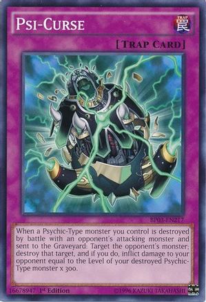 Psi-Curse (BP03-EN217) - Battle Pack 3: Monster League 1st Edition