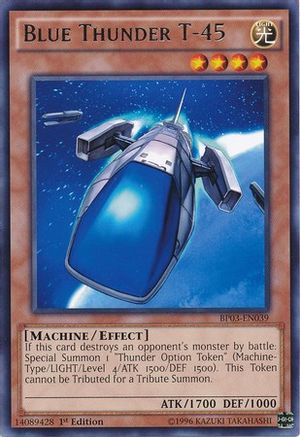 Blue Thunder T-45 (BP03-EN039) - Battle Pack 3: Monster League 1st Edition