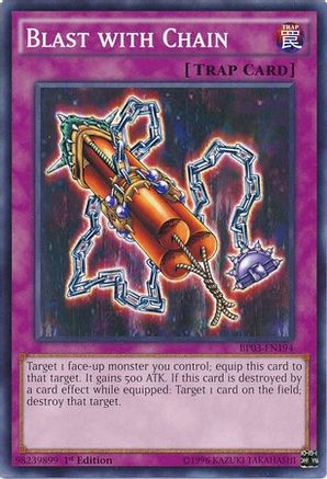 Blast with Chain (BP03-EN194) - Battle Pack 3: Monster League 1st Edition