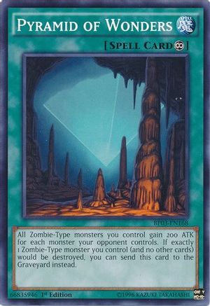 Pyramid of Wonders (BP03-EN168) - Battle Pack 3: Monster League 1st Edition