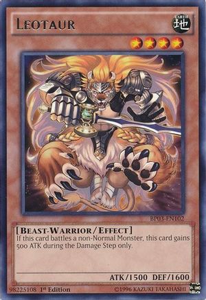 Leotaur (BP03-EN102) - Battle Pack 3: Monster League 1st Edition