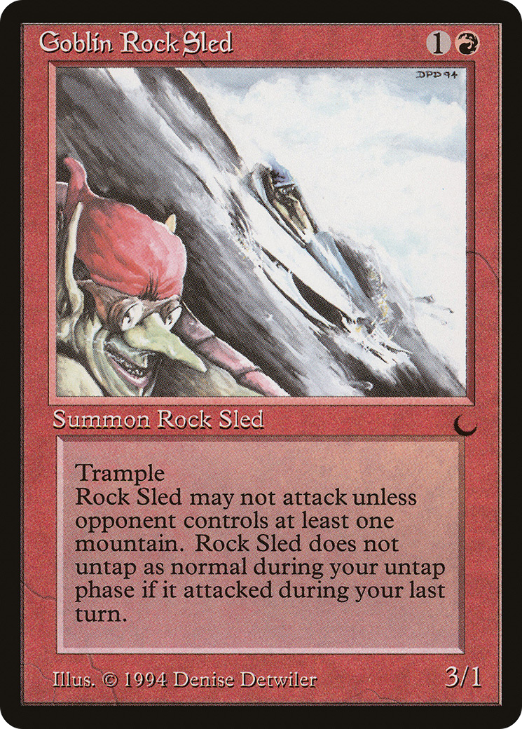 Goblin Rock Sled (DRK-067) - The Dark