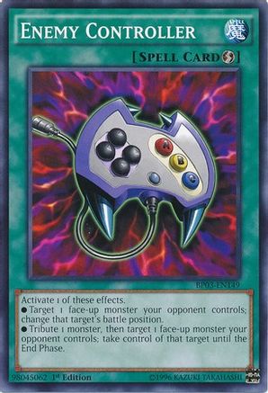 Enemy Controller (BP03-EN149) - Battle Pack 3: Monster League 1st Edition
