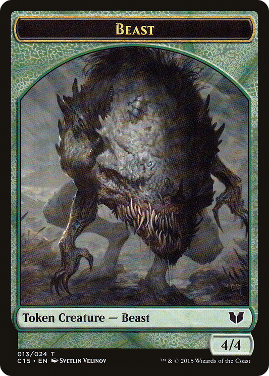 Beast (C15-013) - Commander 2015 Tokens