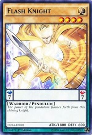 Flash Knight (DUEA-EN001) - Duelist Alliance Unlimited