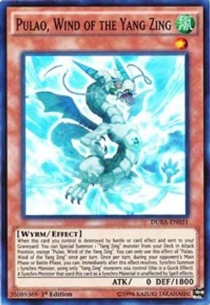 Pulao, Wind of the Yang Zing (DUEA-EN031) - Duelist Alliance 1st Edition