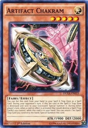 Artifact Chakram (DUEA-EN033) - Duelist Alliance 1st Edition