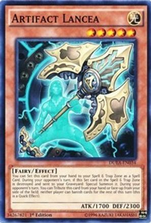 Artifact Lancea (DUEA-EN034) - Duelist Alliance Unlimited