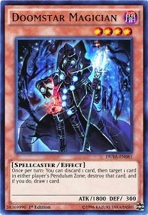 Doomstar Magician (DUEA-EN081) - Duelist Alliance Unlimited