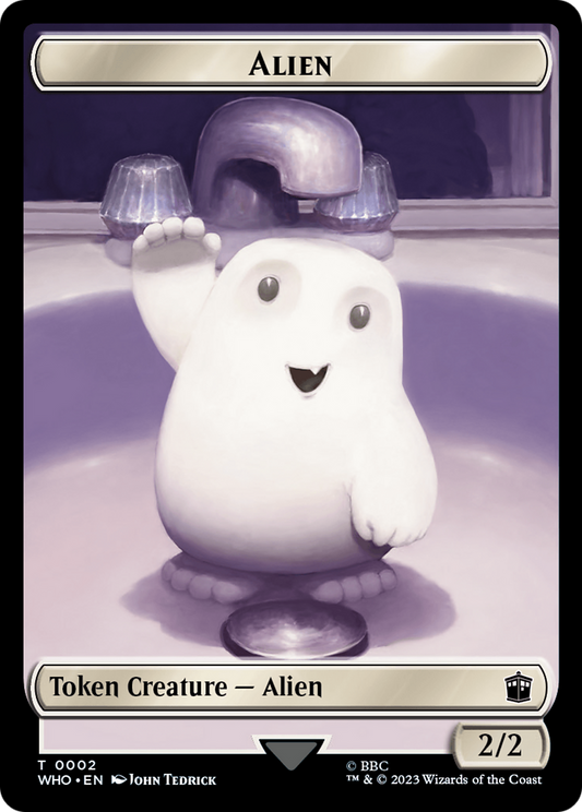 Alien (TWHO-002) - Doctor Who Tokens Foil