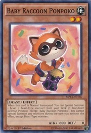 Baby Raccoon Ponpoko (MP14-EN136) - 2014 Mega-Tins Mega Pack 1st Edition