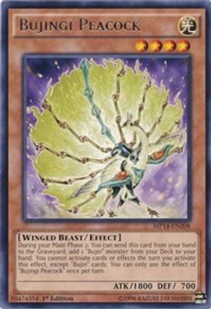 Bujingi Peacock (MP14-EN208) - 2014 Mega-Tins Mega Pack 1st Edition