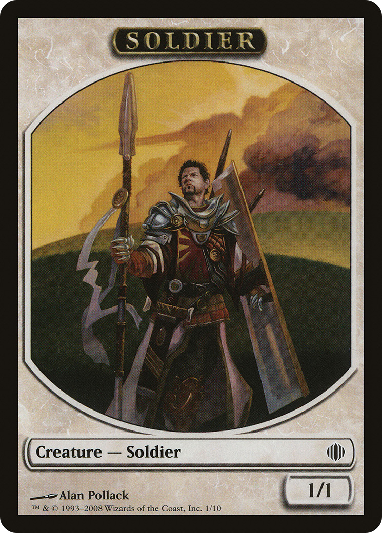 Soldier (ALA-001) - Shards of Alara Tokens