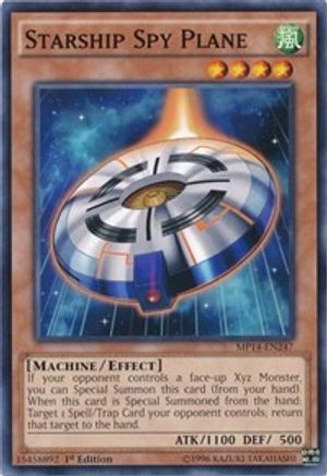 Starship Spy Plane (MP14-EN247) - 2014 Mega-Tins Mega Pack 1st Edition