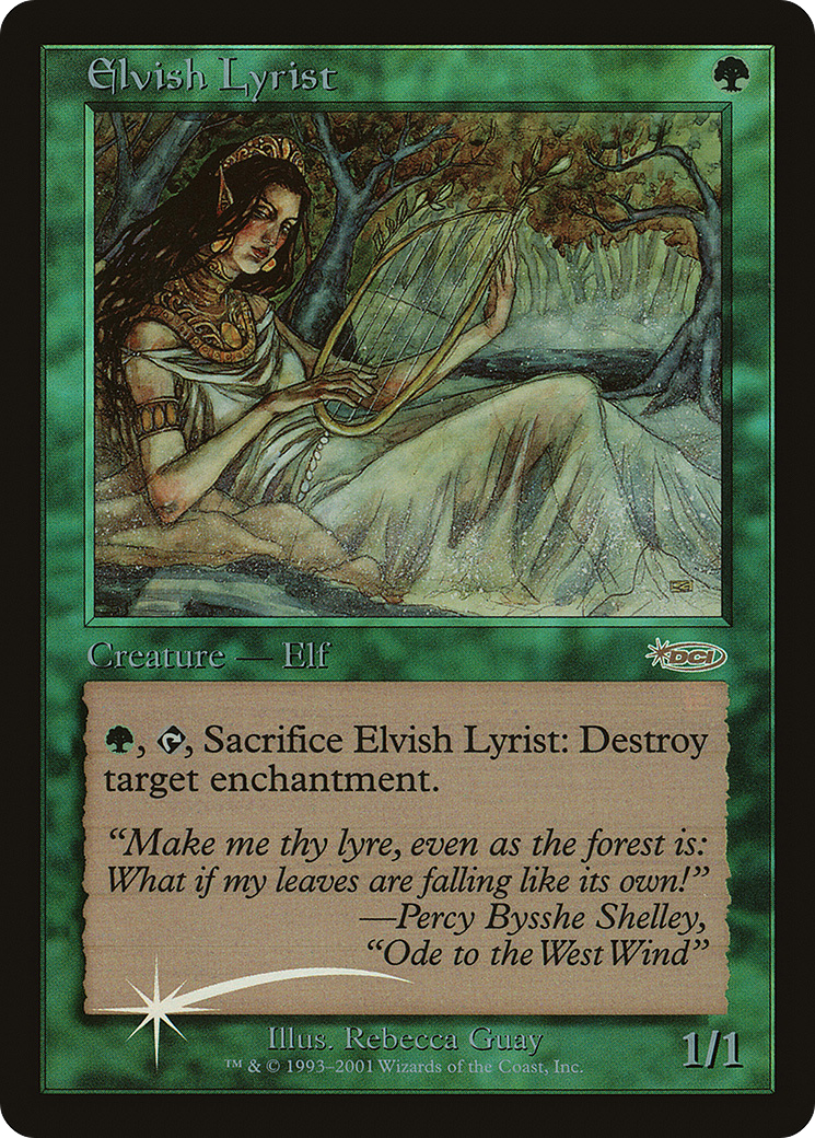 Elvish Lyrist (JSS-005) - Junior Super Series Foil