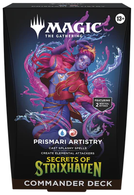 MTG SECRETS OF STRIXHAVEN COMMANDER DECK - PRISMARI ARTISTRY