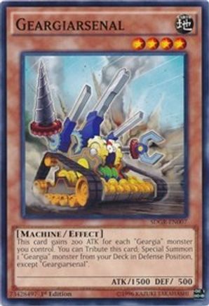 Geargiarsenal (SDGR-EN007) - Structure Deck: Geargia Rampage 1st Edition