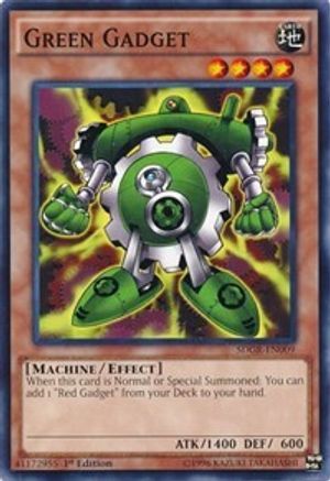 Green Gadget (SDGR-EN009) - Structure Deck: Geargia Rampage 1st Edition