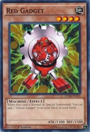 Red Gadget (SDGR-EN010) - Structure Deck: Geargia Rampage 1st Edition