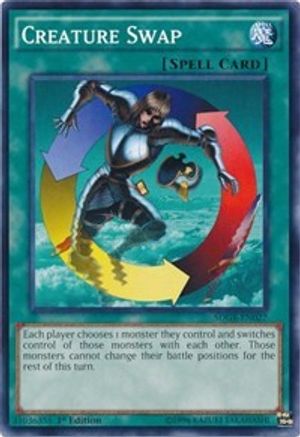 Creature Swap (SDGR-EN027) - Structure Deck: Geargia Rampage 1st Edition