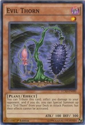Evil Thorn (LC5D-EN090) - Legendary Collection 5D's 1st Edition