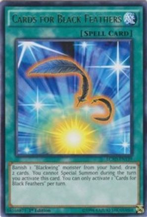 Cards for Black Feathers (LC5D-EN139) - Legendary Collection 5D's 1st Edition