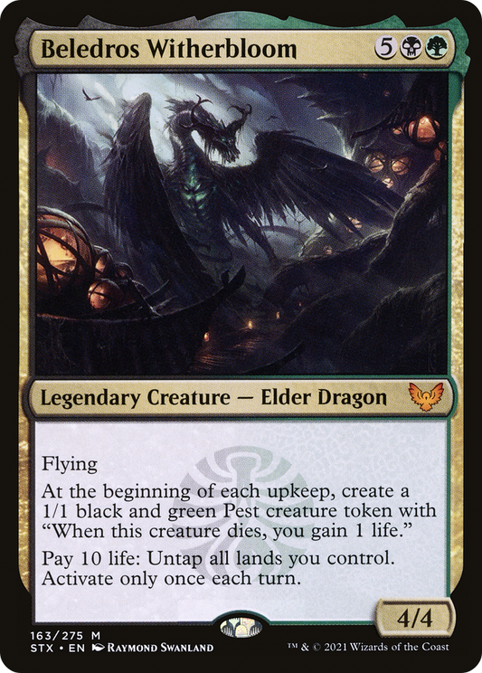 Beledros Witherbloom (STX-163) - Strixhaven: School of Mages