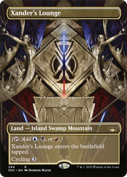 Xander's Lounge (SNC-294) - Streets of New Capenna (Borderless) Foil
