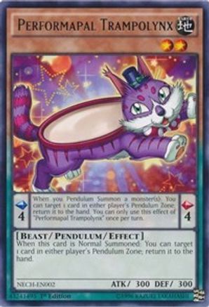Performapal Trampolynx (NECH-EN002) - The New Challengers Unlimited