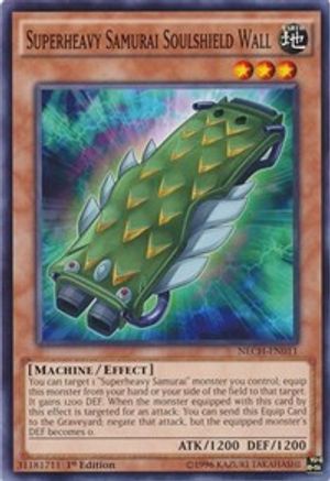 Superheavy Samurai Soulshield Wall (NECH-EN011) - The New Challengers Unlimited