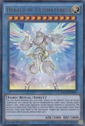Herald of Ultimateness (NECH-EN045) - The New Challengers 1st Edition