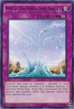 Oasis of Dragon Souls (NECH-EN077) - The New Challengers 1st Edition