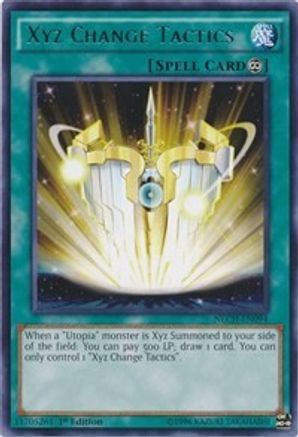Xyz Change Tactics (NECH-EN094) - The New Challengers 1st Edition