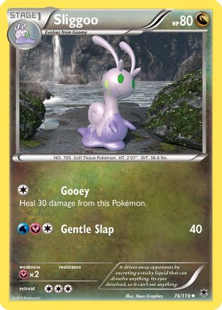 Sliggoo 076/119  XY  Phantom Forces - Uncommon