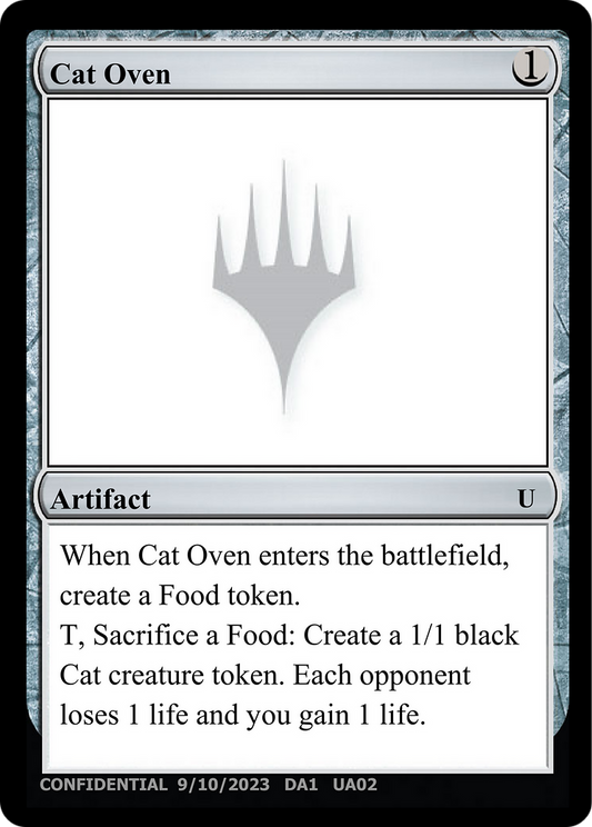 Cat Oven (UNK-UA02A) - Unknown Event