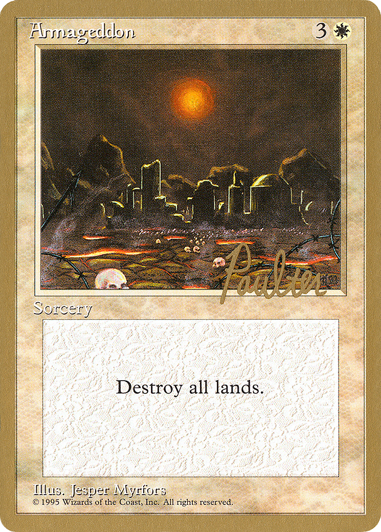 Armageddon (WCD-PP5) - Pro Tour Collector Set