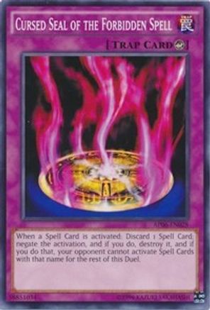 Cursed Seal of the Forbidden Spell (AP06-EN028) - Astral Pack 6 Unlimited