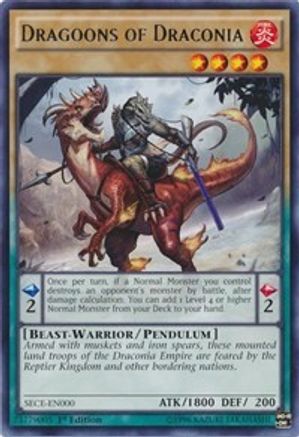 Dragoons of Draconia (SECE-EN000) - Secrets of Eternity 1st Edition