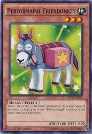 Performapal Friendonkey (SECE-EN003) - Secrets of Eternity Unlimited