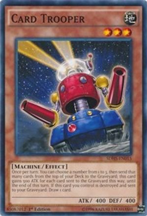 Card Trooper (SDHS-EN015) - Structure Deck: HERO Strike Unlimited