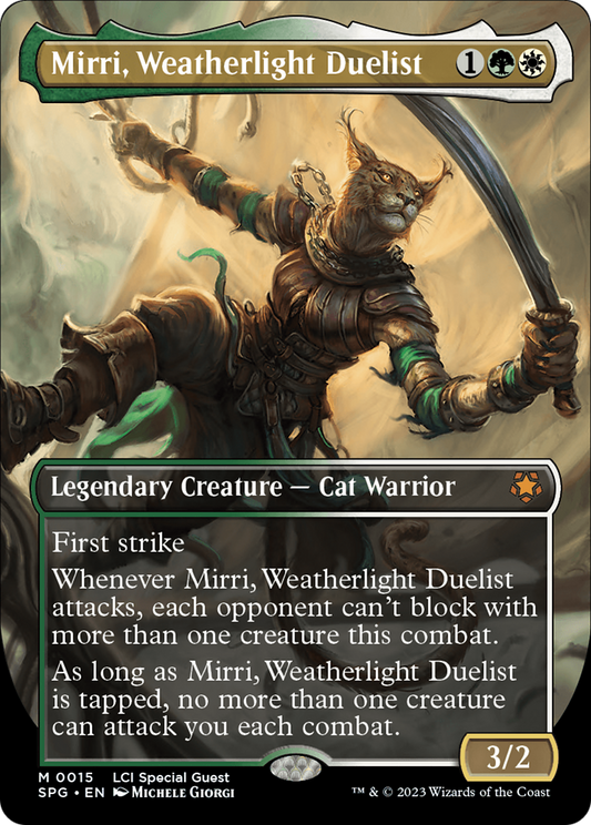 Mirri, Weatherlight Duelist (SPG-015) - Special Guests (Borderless) Foil